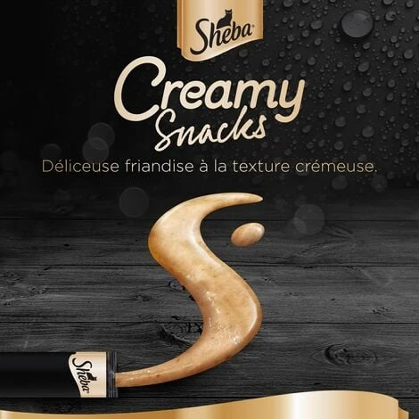 SHEBA Creamy Snacks 44 Sticks Au Saumon Friandise Crémeuse Pour Chat 12g (11x4) 5 SHEBA Creamy Snacks 44 Sticks Au Saumon Friandise Crémeuse Pour Chat 12g (11x4) – Image 3