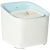 PawHut Fontaine à Eau Chat Chien 3 L - Fontaine à Eau Silencieuse - 3 Modes, Capteur Infrarouge, Filtre, Piètement Antidérapant - ABS Bleu Blanc -Pas Cher Toutou Mia Magasin 46699004 1