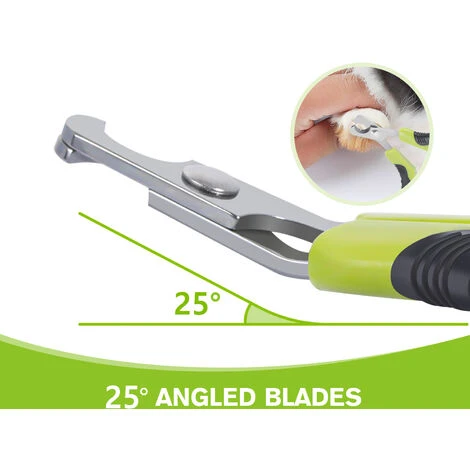 Coupe-griffes Et Coupe-ongles Pour Chat, Ciseaux à Ongles Courbe En Acier Inoxydable, Tondeuses à Griffes Portable Pour Chiot Lapin Oiseau Et Petits Animaux Pecute 4 Coupe-griffes Et Coupe-ongles Pour Chat, Ciseaux à Ongles Courbe En Acier Inoxydable, Tondeuses à Griffes Portable Pour Chiot Lapin Oiseau Et Petits Animaux Pecute – Image 2