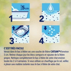 CATSAN NATURAL Agglomérante Litière Végétale Pour Chat 20L -Pas Cher Toutou Mia Magasin 48410297 5