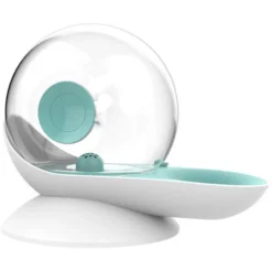 Distributeur D'eau 2.8L Grand Animal De Compagnie Automatique Pour Les Chats Et Chiens Bol De Nourriture En Plastique, Distributeur D'eau D'animaux – Vert