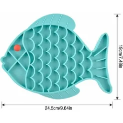 Gamelle Slow Food Anti-corruption Gamelle Pour Chat Et Chien Gamelle Anti-dérapante Pour Chien Et Chat Coussin à Lécher Pour Favoriser La Digestion Lente Des Chats Et Des Chiens Macaron -Pas Cher Toutou Mia Magasin 50928435 2