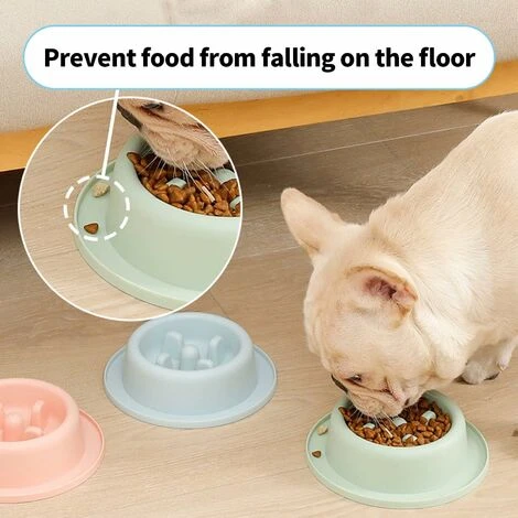 Glouton Chien,Gamelle D'alimentation Lente Anti-glouton Pour Chien Gamelle D'alimentation Lente Favorise Une Alimentation Saine Et Une Digestion Lente Avec Base Antidérapante Vert, Versailles 4 Glouton Chien,Gamelle D'alimentation Lente Anti-glouton Pour Chien Gamelle D'alimentation Lente Favorise Une Alimentation Saine Et Une Digestion Lente Avec Base Antidérapante Vert, Versailles – Image 2