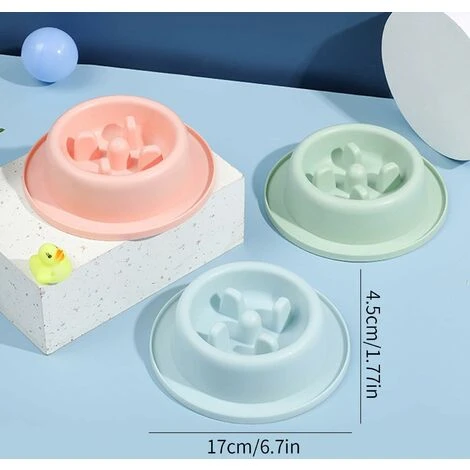 Glouton Chien,Gamelle D'alimentation Lente Anti-glouton Pour Chien Gamelle D'alimentation Lente Favorise Une Alimentation Saine Et Une Digestion Lente Avec Base Antidérapante Vert, Versailles 7 Glouton Chien,Gamelle D'alimentation Lente Anti-glouton Pour Chien Gamelle D'alimentation Lente Favorise Une Alimentation Saine Et Une Digestion Lente Avec Base Antidérapante Vert, Versailles – Image 5