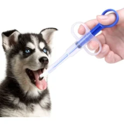 Distributeur De Médicaments Pour Animaux Domestiques, Avec 2 Embouts En Silicone Doux, Kit D'alimentation Pour Chiens, Chats, Bébés Animaux,Starlight -Pas Cher Toutou Mia Magasin 51282897 5