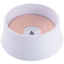 Gamelle Flottante Pour Animal Domestique - Distributeur D'eau Lente - Anti-débordement - Grande Capacité - Rose, Versailles