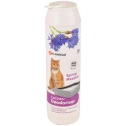 Désodorisant Pour Litière 750 G. Odeur Printanière. Pour Chat. - Flamingo Pet Products