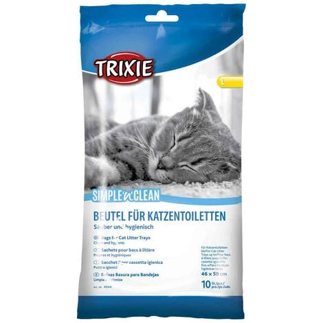 Sacs à Litière Simple'n'Clean Taille L Pour Chats - Trixie 3 Sacs à Litière Simple'n'Clean Taille L Pour Chats - Trixie