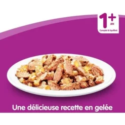 WHISKAS 12 Boîtes En Gelée Aux Poissons Pâtée Pour Chat 390g (3x4) -Pas Cher Toutou Mia Magasin 51906104 3