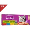 WHISKAS 12 Boîtes En Terrine Pâtée Pour Chat 4 Variétés 400g (3x4) -Pas Cher Toutou Mia Magasin 51906105 1