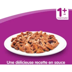 WHISKAS 24 Boîtes En Sauce 4 Variétés Pâtée Pour Chat 400g (6x4) -Pas Cher Toutou Mia Magasin 53367376 3