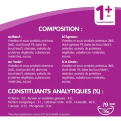 WHISKAS 24 Boîtes En Sauce 4 Variétés Pâtée Pour Chat 400g (6x4) -Pas Cher Toutou Mia Magasin 53367376 5