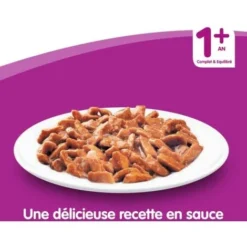 WHISKAS 12 Boîtes En Sauce 4 Variétés Pâtée Pour Chat 400g (3x4) 9 WHISKAS 12 Boîtes En Sauce 4 Variétés Pâtée Pour Chat 400g (3x4) -Pas Cher Toutou Mia Magasin 53367377 3