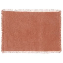Set De Table Déco Maha 30x45cm Terracotta