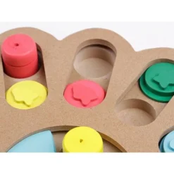 Jouet Chien Intelligence Jeu éducatif Chiens Jeu De Dissimulation Interactif Chien Jouet Jeu De Dissimulation Interactif Distributeur De Croquettes Pour Chien Et Chat -Pas Cher Toutou Mia Magasin 59448532 5