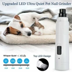 Déstockage Moulin à Ongles Pour Chien Avec LED Rechargeable Et Silencieux Pour Chiens De Grande Taille Et De Petite Taille Avec Moteur Silencieux -Pas Cher Toutou Mia Magasin 59800552 4