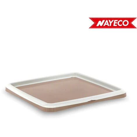 E3/06926 PLATEAU SANITAIRE TAILLE M AVEC DEUX LOUCHES 59x59x4CM NAYECO 3 E3/06926 PLATEAU SANITAIRE TAILLE M AVEC DEUX LOUCHES 59x59x4CM NAYECO