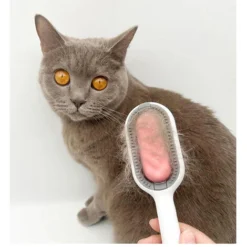 Epilateur Pour Animaux De Compagnie, Brosse De Nettoyage Multifonctionnelle Pour Animaux De Compagnie, Epilateur Pour Chiens Et Chats A Poils Longs Et Courts - Rose, Poils Courts -Pas Cher Toutou Mia Magasin 60678033 4