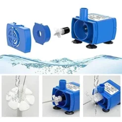 Pompe De Fontaine à Chat, Pompe à Eau Submersible Pour Chat Silencieuse Pompe De Rechange Pour Fontaine à Eau Pour Chat Chien Animaux De Compagnie Faible Consommation 10 Pompe De Fontaine à Chat, Pompe à Eau Submersible Pour Chat Silencieuse Pompe De Rechange Pour Fontaine à Eau Pour Chat Chien Animaux De Compagnie Faible Consommation -Pas Cher Toutou Mia Magasin 61247550 4