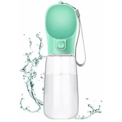 550MLPortable Voyage Gourde Avec Bouton Lock Pour Chien, Chat, Animaux De Compagnie,Animal De Compagnie Extérieur Potable,Fonepro