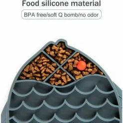 Gamelle D'alimentation Lente, Gamelle Silicone Pour Chien Et Chat Gamelle Anti Glouton Distributeur Nourriture Pour Chien, Arcenciél 9 Gamelle D'alimentation Lente, Gamelle Silicone Pour Chien Et Chat Gamelle Anti Glouton Distributeur Nourriture Pour Chien, Arcenciél -Pas Cher Toutou Mia Magasin 64128575 3