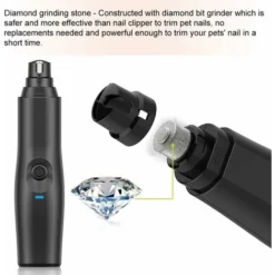 Lime à Ongle Pour Chien,Coupe Ongle Chien Electrique, Broyeur à Griffes Pour Chien, USB Chargeur Coupe Griffes Chat Broyeur à Ongle Chien Pour Chien Chat Et D'autres Animaux 56Vingt -Pas Cher Toutou Mia Magasin 64936917 4