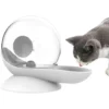 Distributeur D'eau Automatique Pour Chien Chat, En Forme D'escargot, Abreuvoir à Gravité Pour Animaux Domestiques, Fontaine Transparente Distributeur De Bol D'eau Pour Chien Chats, 2.8 L -Pas Cher Toutou Mia Magasin 65314859 1