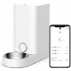 LTS FAFA Distributeur Automatique De Nourriture Avec Bol En Acier Inoxydable, Contrôle Par APP, Affichage LED Pour Faible Quantité De Nourriture, Distributeur De Nourriture Pour Chat(Chien) – 2.8L -Pas Cher Toutou Mia Magasin 66347553 1