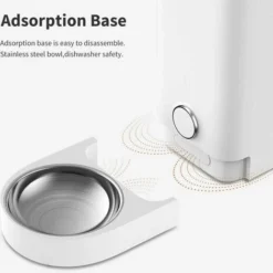 LTS FAFA Distributeur Automatique De Nourriture Avec Bol En Acier Inoxydable, Contrôle Par APP, Affichage LED Pour Faible Quantité De Nourriture, Distributeur De Nourriture Pour Chat(Chien) – 2.8L -Pas Cher Toutou Mia Magasin 66347553 3