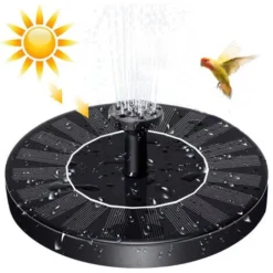 Premier® Solar Fountain, Garden Fountain Pond Pump Floating Fountain Solar Pump For Garden, Bird Bath, Pond, Fish Tank