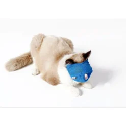 Masque Respirant En Maille Pour Chat Masque De Modification De La Bouche Anti-morsure Pour Animaux De Compagnie (bleu, S) -Pas Cher Toutou Mia Magasin 69508191 4