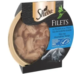 SHEBA Dômes Au Poulet Et Au Thon MSC (32x60g) -Pas Cher Toutou Mia Magasin 69615235 3