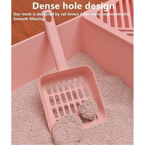 Pelle à Litière Pelle à Litière Pour Chat Avec Support Pelle à Litière Pour Chat Poignée Ergonomique Bacs à Litière Pour Chat Pour Nettoyer Le Bac à Litière 4 Pelle à Litière Pelle à Litière Pour Chat Avec Support Pelle à Litière Pour Chat Poignée Ergonomique Bacs à Litière Pour Chat Pour Nettoyer Le Bac à Litière – Image 2