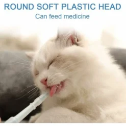 Seringues Lance-pilules En Plastique Réutilisables Pour Chat Et Avec Embout Souple En Silicone De Sécurité -Pas Cher Toutou Mia Magasin 71875399 3