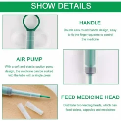 Seringues Lance-pilules En Plastique Réutilisables Pour Chat Et Avec Embout Souple En Silicone De Sécurité -Pas Cher Toutou Mia Magasin 71875399 4