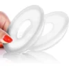 2 Pièces Coussinets D'allaitement Boucliers Gel De Silice Collection Couverture Bébé Alimentation Lait Maternel -Pas Cher Toutou Mia Magasin 73754766 1