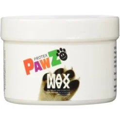 PAWZ MAXWAX  INGRÉDIENTS 100% QUALITÉ HUMAINE  CIRE D'ABEILLE, GELÉE MINÉRALE, LANOLINE (200 G) PAWZ DOG BOOTS PZWAX200