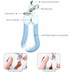 Déstockage Coupe-Griffes Coupe-Ongles Pour Animaux Pince Coupante Professionnelle Avec Lime à Ongles Pour Les Petits, Moyens Et Grands Chien, Chats, Oiseau, Rongeur Et Toute Taille De Griffe -Pas Cher Toutou Mia Magasin 74242306 3