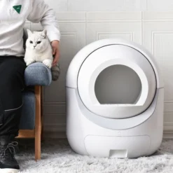 Bac à Litière Autonettoyante Adaptée à Tous Les Types De Litière Pour Chat élimination Des Odeurs, Prise En Charge Du WiFi 5G Et 2.4G 10 Bac à Litière Autonettoyante Adaptée à Tous Les Types De Litière Pour Chat élimination Des Odeurs, Prise En Charge Du WiFi 5G Et 2.4G -Pas Cher Toutou Mia Magasin 74747639 4