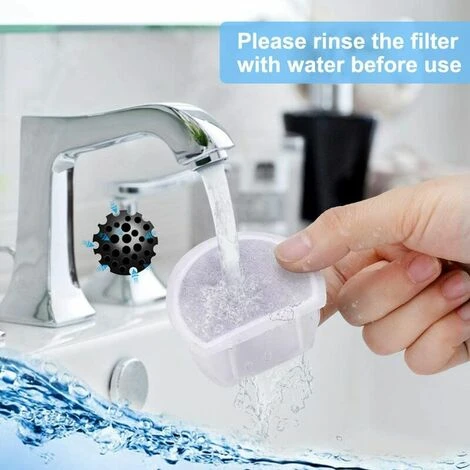 YIDOMDE Filtres Pour Fontaine, 8 Filtres Au Charbon De Remplacement Pour Fontaines Petsafe Drinkwell Avalon Pagode 2 Gallons Sedona Et Seascape Paquet De Filtres Pour Fontaine 6 YIDOMDE Filtres Pour Fontaine, 8 Filtres Au Charbon De Remplacement Pour Fontaines Petsafe Drinkwell Avalon Pagode 2 Gallons Sedona Et Seascape Paquet De Filtres Pour Fontaine – Image 4