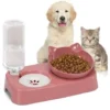 2 En 1 Gamelles Pour Chat, Chat Gamelle Avec Automatique Distributeur Eau, Double Bol Mangeoirs Gamelle Pour Chat Chien Avec Support, Inclinable 15°, Gamelles Pour Chat Et Petit Chien 2 2 En 1 Gamelles Pour Chat, Chat Gamelle Avec Automatique Distributeur Eau, Double Bol Mangeoirs Gamelle Pour Chat Chien Avec Support, Inclinable 15°, Gamelles Pour Chat Et Petit Chien -Pas Cher Toutou Mia Magasin 76314857 1