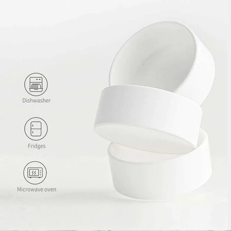 Gamelle Chat Chien - Gamelle Chat Surélevée Avec Support - Gamelle Pour Chat Chiens Anti Eclaboussure - Double Ceramique Bol Eau Et Nourriture Pour Chats Petit Chiot Lapin 7 Gamelle Chat Chien - Gamelle Chat Surélevée Avec Support - Gamelle Pour Chat Chiens Anti Eclaboussure - Double Ceramique Bol Eau Et Nourriture Pour Chats Petit Chiot Lapin – Image 5