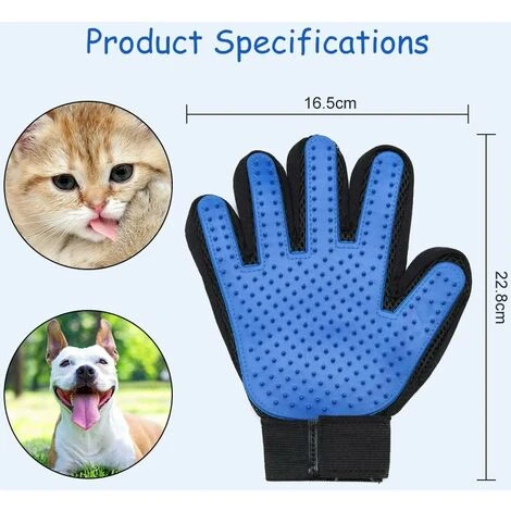 Gant Brossage Chat,Gant Chat Poil,Gant Toilettage Chat,Gant Chien,Gant Toilettage Chien,Gant Pour Chat,Gant Brosse Chien,Gant Silicone Chat,Bleu 4 Gant Brossage Chat,Gant Chat Poil,Gant Toilettage Chat,Gant Chien,Gant Toilettage Chien,Gant Pour Chat,Gant Brosse Chien,Gant Silicone Chat,Bleu – Image 2