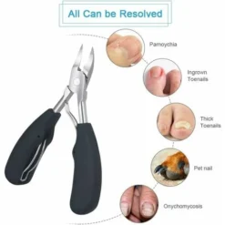 Coupe-ongles En Acier Inoxydable Coupe-ongles Évier Coupe-ongles (PP Noir) Pour Salle D'outils -Pas Cher Toutou Mia Magasin 78951103 5