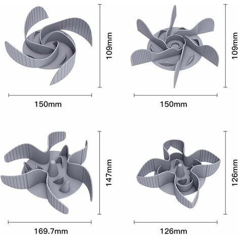 Gamelle Anti Glouton Pour Chien Insérer, Gamelle D‘Alimentation Lente Pour Chiens Accessoires Favorise Une Alimentation Saine Et Digestion Iente Pour Chien Chat Avec 19 Base Ventouses (Style B) 4 Gamelle Anti Glouton Pour Chien Insérer, Gamelle D‘Alimentation Lente Pour Chiens Accessoires Favorise Une Alimentation Saine Et Digestion Iente Pour Chien Chat Avec 19 Base Ventouses (Style B) – Image 2