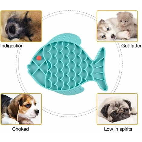 Dog Lechez Mat Alimentation Lente Pet Cat Treats Calmant Et Anxiete Soulagement Ennui Reduction De Baignade Toilettage Formation Super Pour Une Parfaite Adherence Au Beurre D'Arachide Treats Yogourt, 7 Dog Lechez Mat Alimentation Lente Pet Cat Treats Calmant Et Anxiete Soulagement Ennui Reduction De Baignade Toilettage Formation Super Pour Une Parfaite Adherence Au Beurre D'Arachide Treats Yogourt, – Image 5