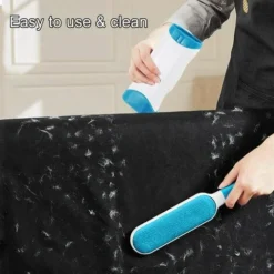 Brosse à Poils Pour Chat Et Chien - Brosse De Nettoyage Magique Réutilisable - Brosse à Poils Magique Pour Chien Et Chat (vêtements/canapé/voiture/lit), Bleu -Pas Cher Toutou Mia Magasin 79631829 5