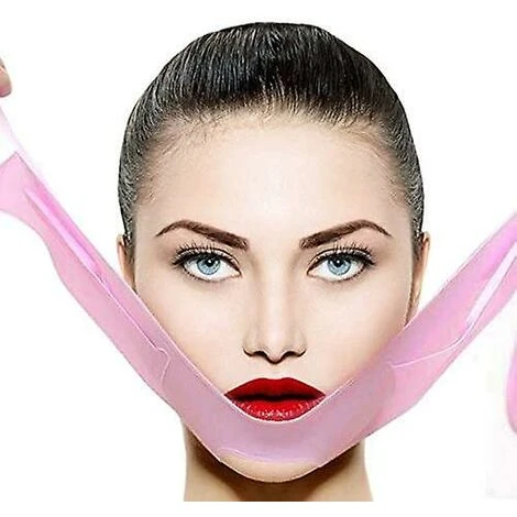 Silicone Face Shaper Lift Masseur Visage Minceur Outil Ceinture Masseur Facial Anti Rides Réduire Double Menton Bandage Beau Soutien, Masque, Ceinture, Beau 4 Silicone Face Shaper Lift Masseur Visage Minceur Outil Ceinture Masseur Facial Anti Rides Réduire Double Menton Bandage Beau Soutien, Masque, Ceinture, Beau – Image 2