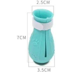 Silicone Pet Cat Couverture Souple Anti-rayures Griffe Chaussures Bain Douche Outil -Pas Cher Toutou Mia Magasin 81387273 3