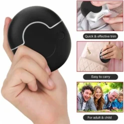 Cisaille A Ongles Electrique, Coupe-ongles Automatique, Petit Outil De Soin Des Ongles Pour Adultes Ages(noir) -Pas Cher Toutou Mia Magasin 81981379 4